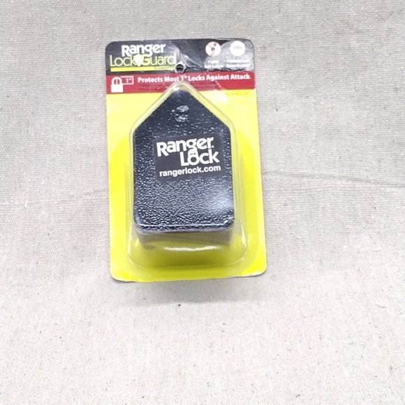 Ranger Lock Guard Model RGST-OP Protects Most 1" Locks Hardened Steel Housing - Picture 12 of 16